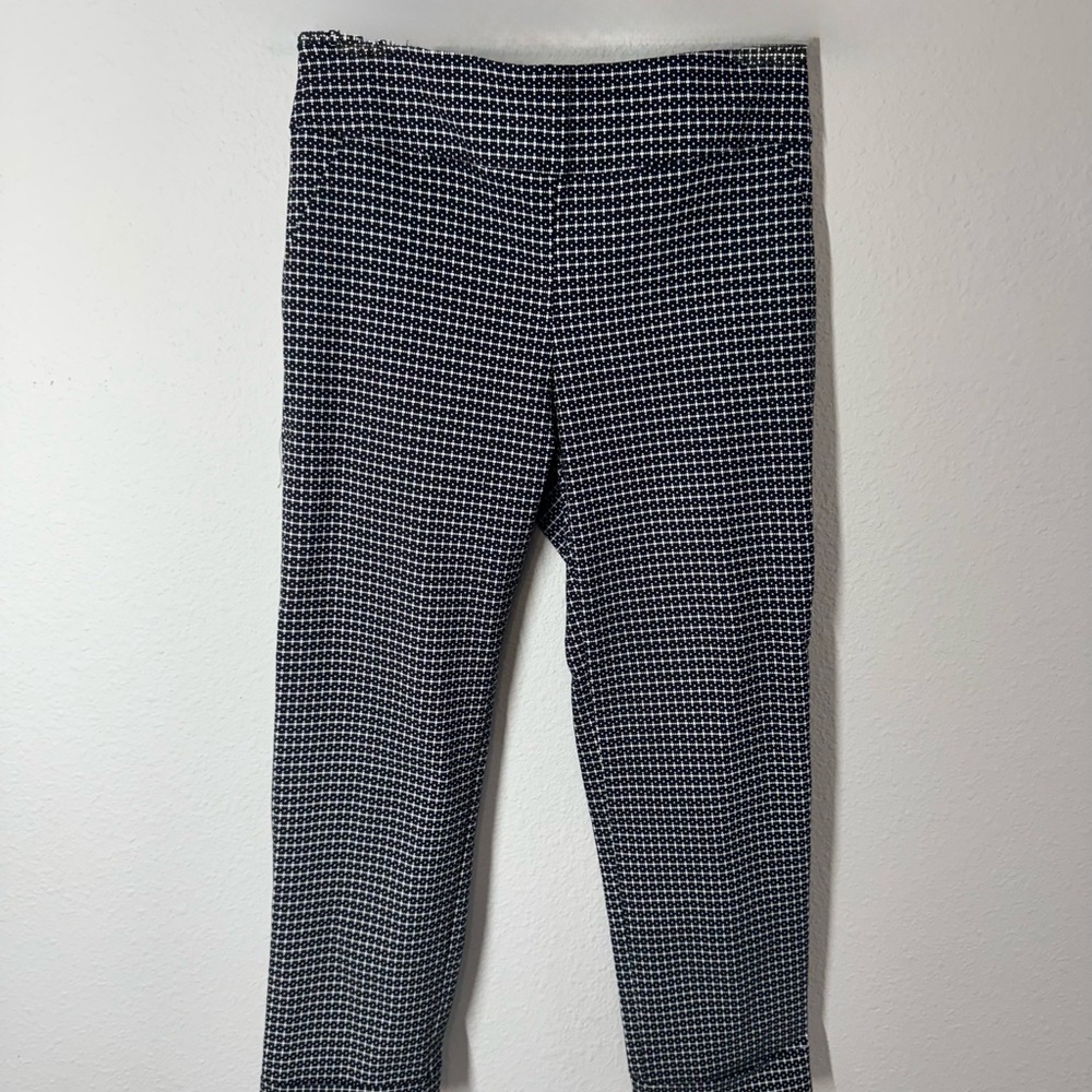 Avenue Kids Black and White Patterned Leggings